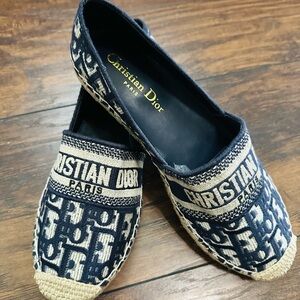 Blue espadrille